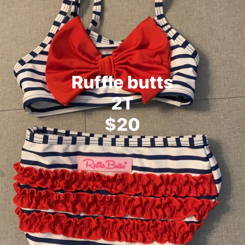 Ruffle butts bikini 2T